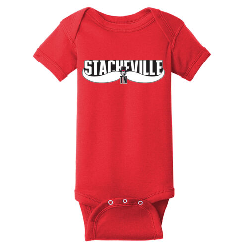 APSU Stashville  - Infant Short Sleeve Baby Rib Bodysuit Thumbnail