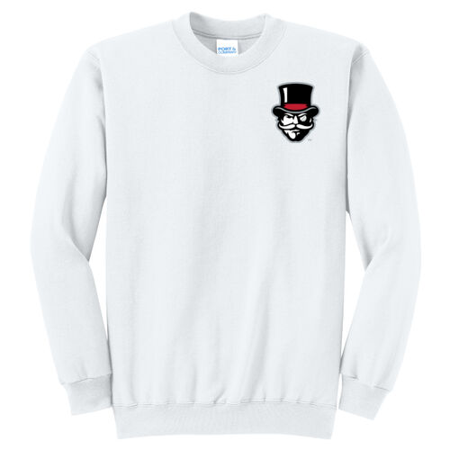 APSU Hold up Wait a MIn  - Core Fleece Crewneck Sweatshirt Thumbnail