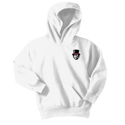 APSU Hold up Wait a MIn  - Youth Core Fleece Pullover Hooded Sweatshirt Thumbnail