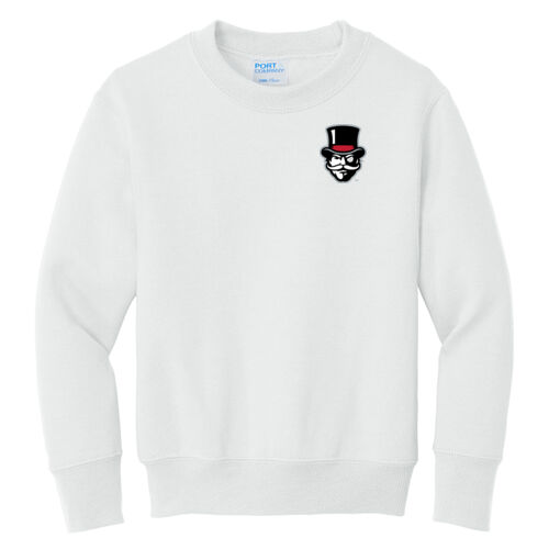 APSU Hold up Wait a MIn  - Youth Core Fleece Crewneck Sweatshirt Thumbnail