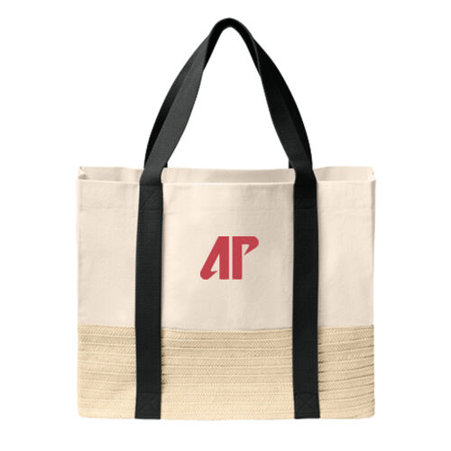 Austin Peay  - Straw Market Tote Thumbnail