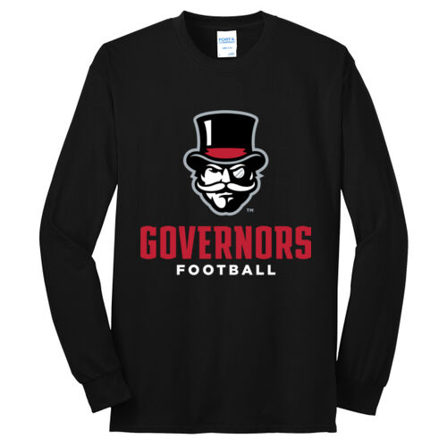 Austin Peay Football  - Tall Long Sleeve Core Blend Tee Thumbnail