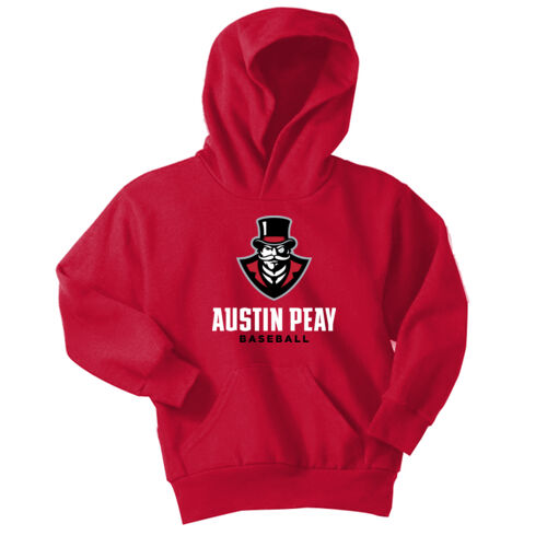 APSU Baseball  - Youth Core Fleece Pullover Hooded Sweatshirt Thumbnail
