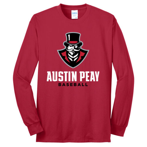 APSU Baseball  - Long Sleeve Core Blend Tee Thumbnail