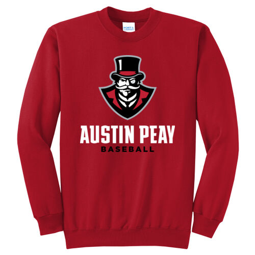 APSU Baseball  - Core Fleece Crewneck Sweatshirt Thumbnail