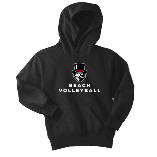 APSU Beach Volleyball  - Youth Core Fleece Pullover Hooded Sweatshirt Thumbnail