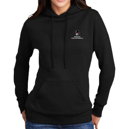 APSU Beach Volleyball  - Women's Core Fleece Pullover Hooded Sweatshirt Thumbnail