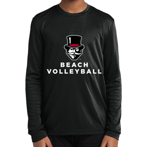 APSU Beach Volleyball  - Youth Long Sleeve PosiCharge ® Competitor Tee Thumbnail