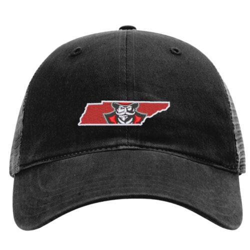 APSU State Hat - Garment-Washed Trucker Cap Thumbnail