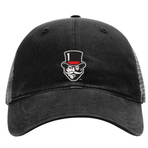 APSU Gov Hat - Garment-Washed Trucker Cap Thumbnail