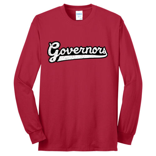 Governors- Distressed - Long Sleeve Core Blend Tee Thumbnail