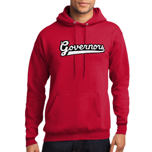 Governors- Distressed - Core Fleece Pullover Hooded Sweatshirt Thumbnail