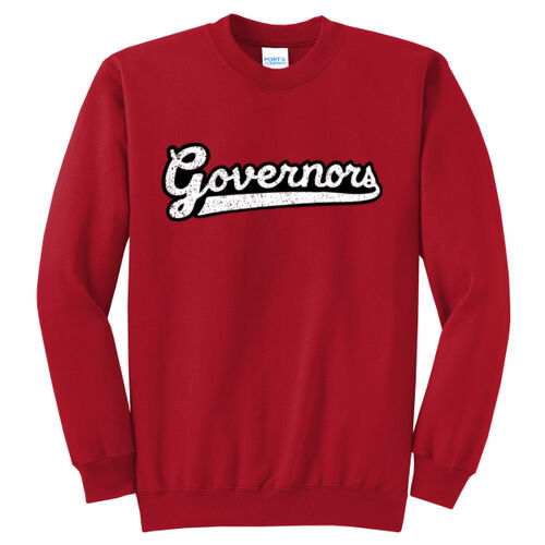Governors- Distressed - Core Fleece Crewneck Sweatshirt Thumbnail