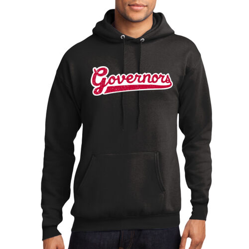 Governors- Distressed - Core Fleece Pullover Hooded Sweatshirt Thumbnail