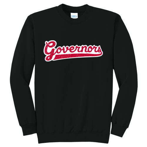 Governors- Distressed - Core Fleece Crewneck Sweatshirt Thumbnail