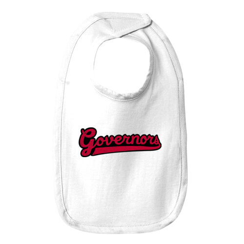 Governors- Distressed - Infant Premium Jersey Bib Thumbnail
