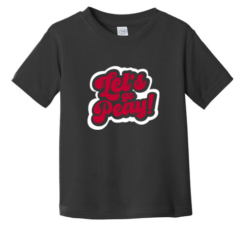 Lets Go Peay  - Toddler Fine Jersey Tee Thumbnail