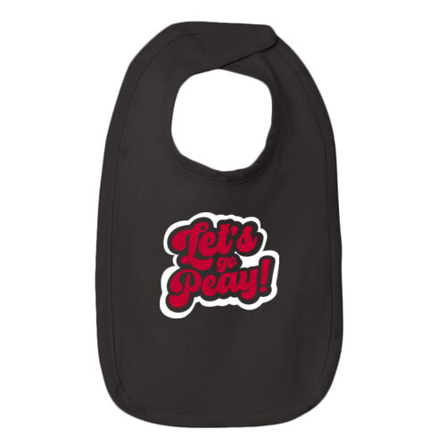 Lets Go Peay  - Infant Premium Jersey Bib Thumbnail