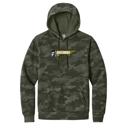 MILITARY- APSU STATE - Wash Camo Fleece Hoodie Thumbnail