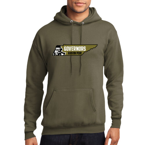 MILITARY- APSU STATE - Core Fleece Pullover Hooded Sweatshirt Thumbnail