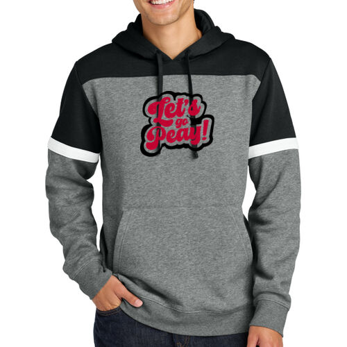Lets Go Peay  - Drive Fleece Colorblock Hoodie Thumbnail