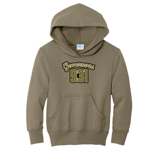 MILITARY GOVERNORS 931 - Youth Core Fleece Pullover Hooded Sweatshirt Thumbnail