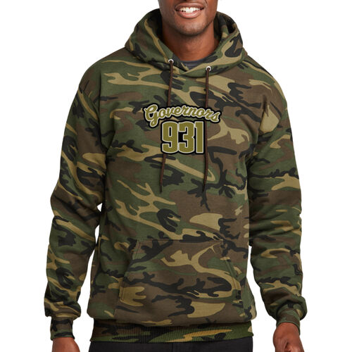 MILITARY GOVERNORS 931 - Core Fleece Camo Pullover Hooded Sweatshirt Thumbnail