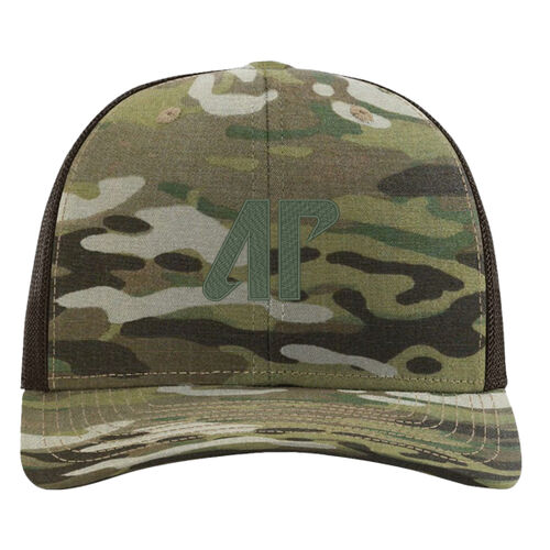 Military AP- Hat - Printed Tactical Trucker Cap Thumbnail