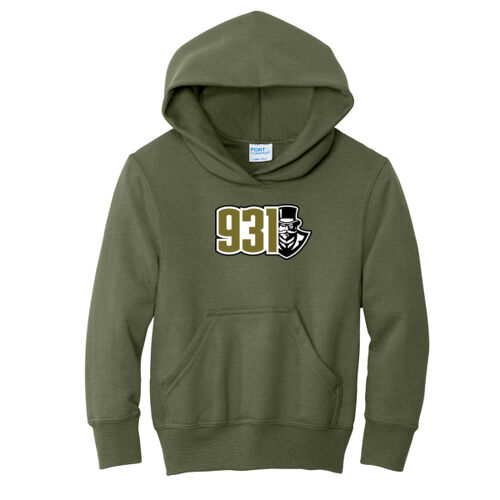 APSU 931 - Youth Core Fleece Pullover Hooded Sweatshirt Thumbnail