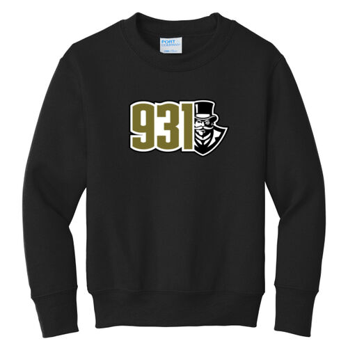 APSU 931 - Youth Core Fleece Crewneck Sweatshirt Thumbnail