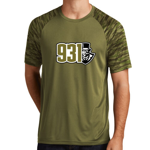 APSU 931 - Drift Camo Colorblock Tee Thumbnail